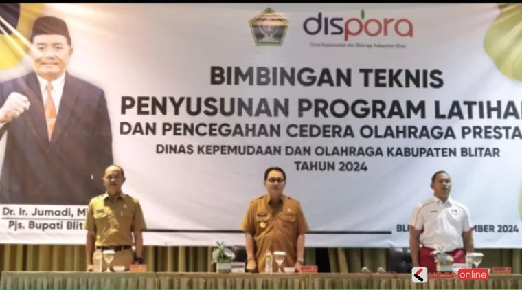 Bimtek yang digelar Pemkab Blitar melalui Dispora