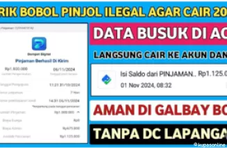 Begini Tril Pinjol Ilegal Agar Bisa Cair Gunakan Data Busuk! Coba Ini Langsung Cair Hingga Rp1,8 Juta!