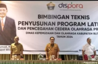 Bimtek yang digelar Pemkab Blitar melalui Dispora