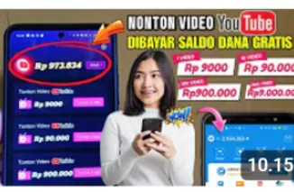 Nonton YouTube Dibayar ke Saldo DANA! Begini Cara Mudahnya Hasilkan Jutaan Rupiah di 2024