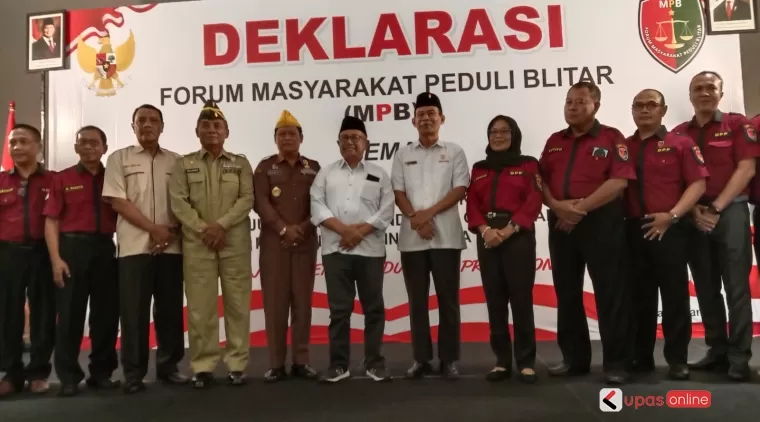 MPB foto bersama Bupati Blitar terpilih Rijanto