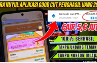 Cara Nuyul di Game Penghasil Uang Good Cut dengan Cepat dan Mudah! Cuan Jutaan Rupiah!