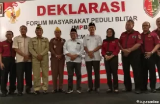 MPB foto bersama Bupati Blitar terpilih Rijanto