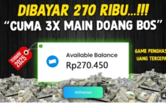 Main Game Dibayar Rp270.000! Begini Cara Dapat Saldo Dana Gratis dari JOYit