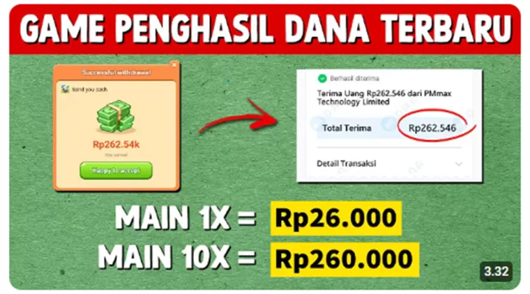 Cara Main Funny Cash dan Tarik Saldo Dana, GoPay, atau OVO dengan Mudah