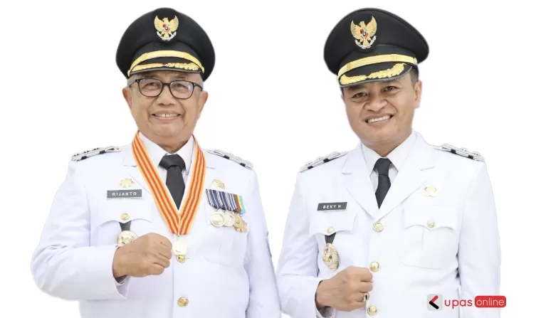 Bupati dan Wakil Bupati Blitar Drs. H. Rijanto MM dan H. Beky Hardiansyah