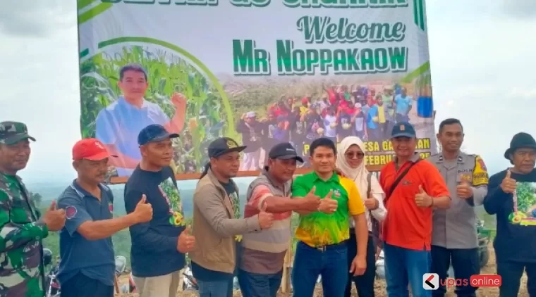 Crew Nusa Patria Link bersama Pokmas dan Pemdes Gadungan