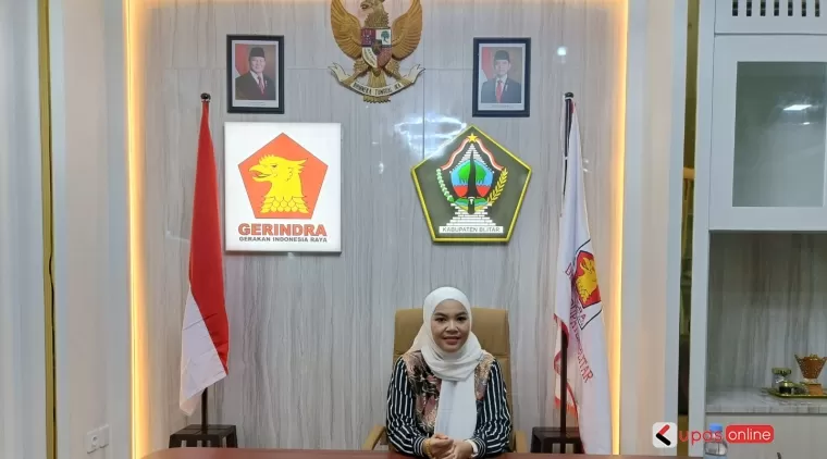 Wakil Ketua DPC Gerindra Kab Blitar Ratna Dewi Nirwana Sari