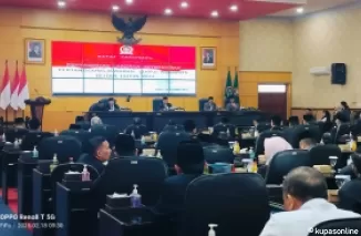 Sidang Paripurna DPRD Kota Blitar terkait LKPJ Walikota Blitar 2024