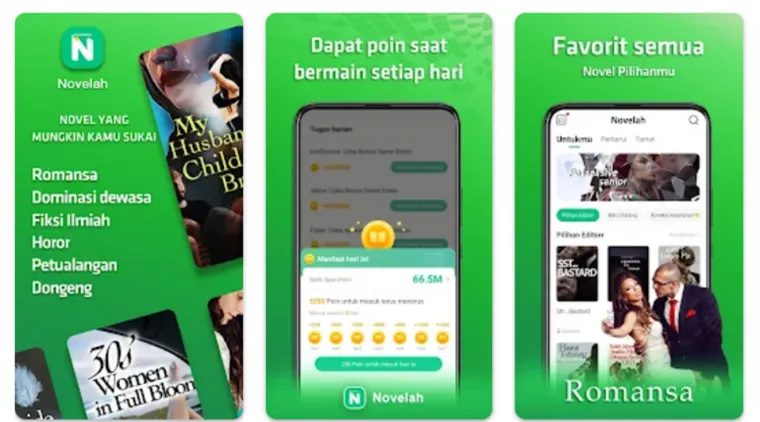 Aplikasi Penghasil Uang! Novelah Terbukti Membayar hingga Jutaan Rupiah