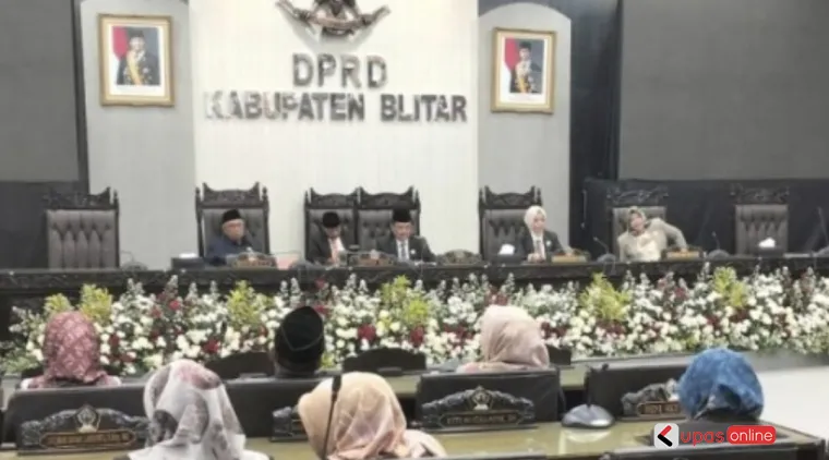 DPRD Kab Blitar Gelar paripurna LKPJ Bupati 2024