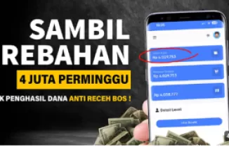 Luar Biasa! Benar-benar Dibayar Rp8 Juta dalam 1 Hari, Hanya dengan Bersantai di Rumah