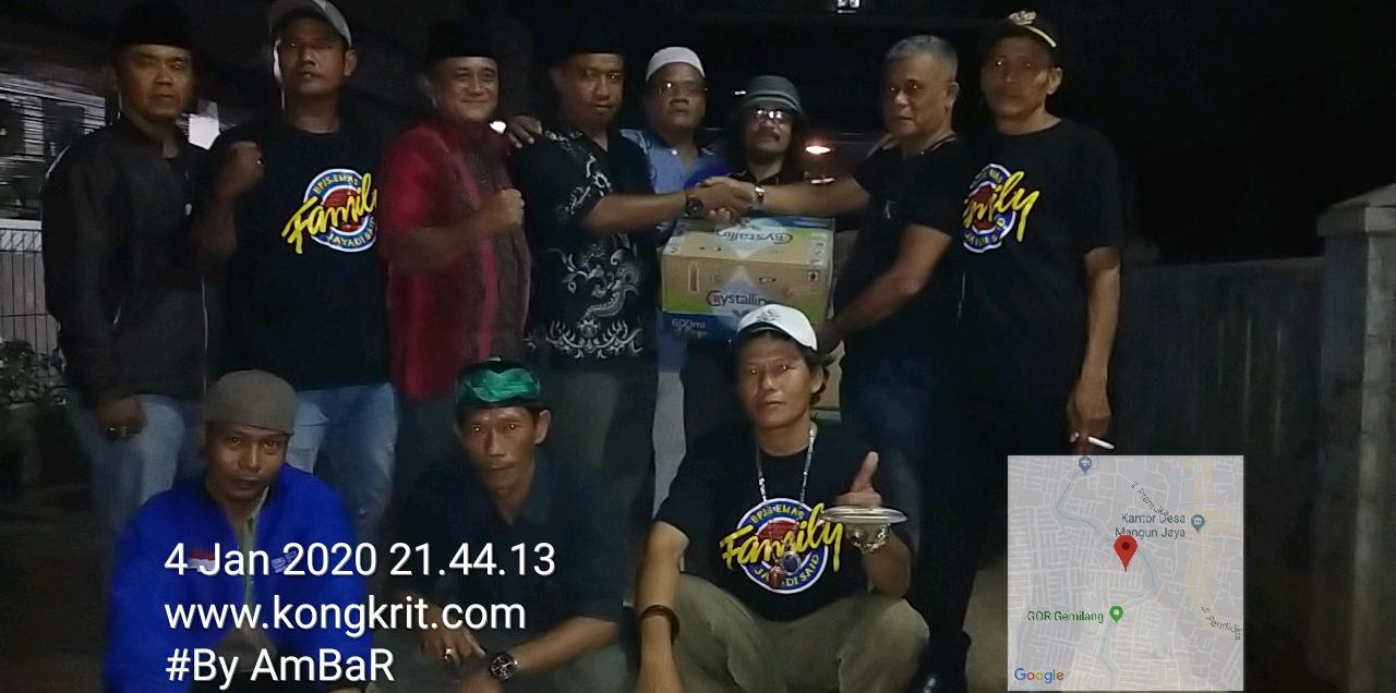 BPJS Dampingi Penyaluran Bantuan untuk Korban Bencana Banjir di Rw 015 Desa Mangunjaya