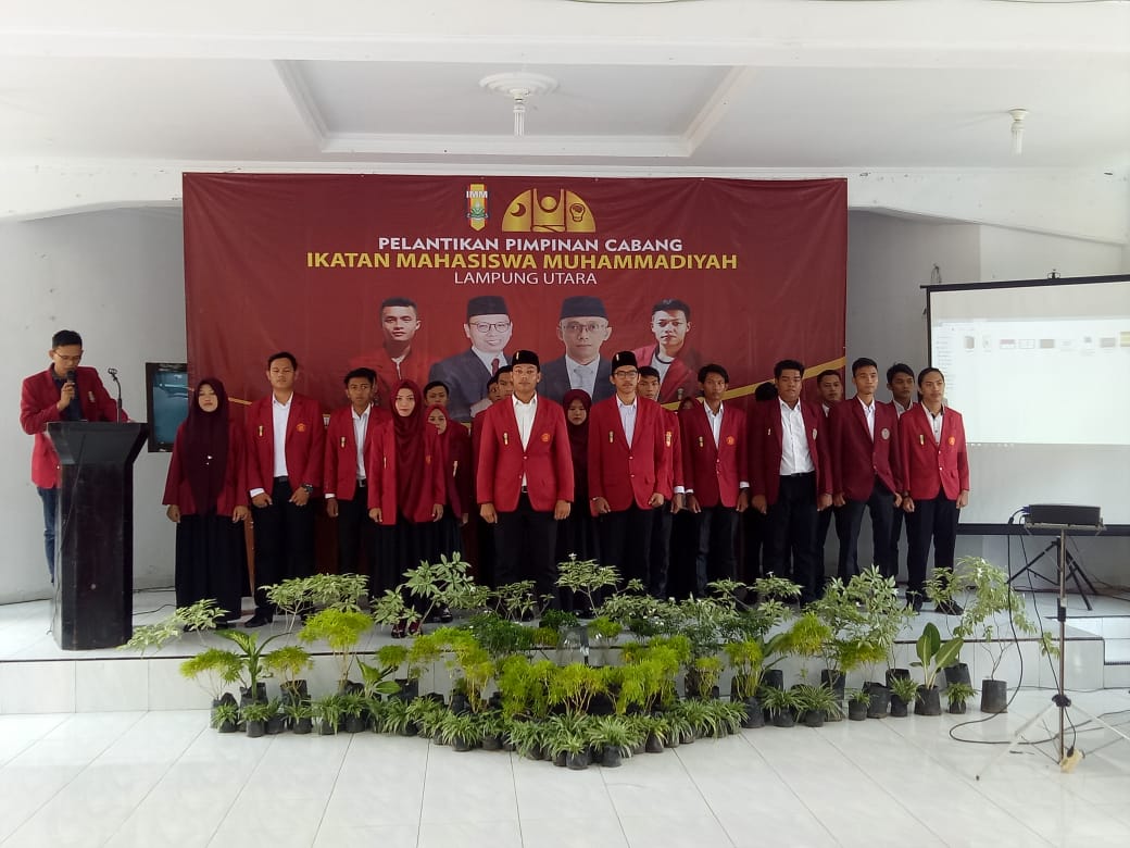 Pengurusan PC IMM Priode 2019-2020 Resmi Dilantik