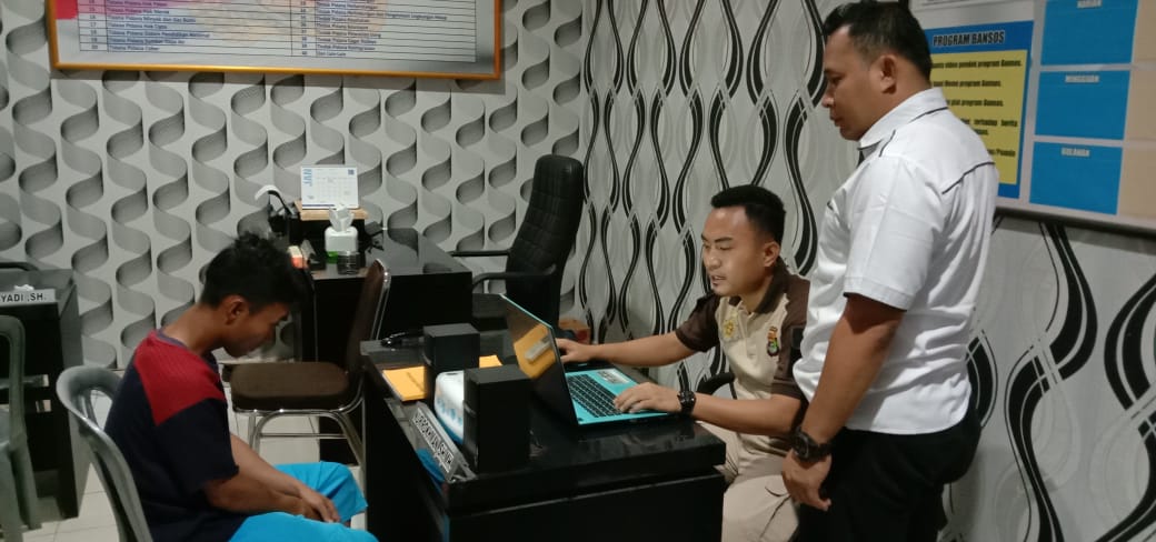 Polres Lampura Amankan Pelaku Curas