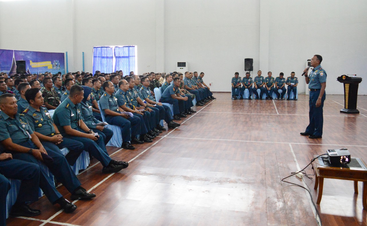 Kumpulkan Semua Prajurit, Danlantamal Beri Pengarahan