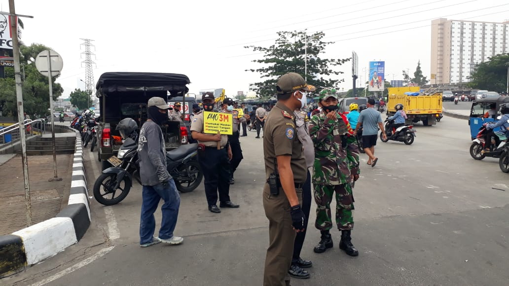 Tiga Pilar Tambora Gencar Edukasi Masyarakat Tentang Protokol Kesehatan