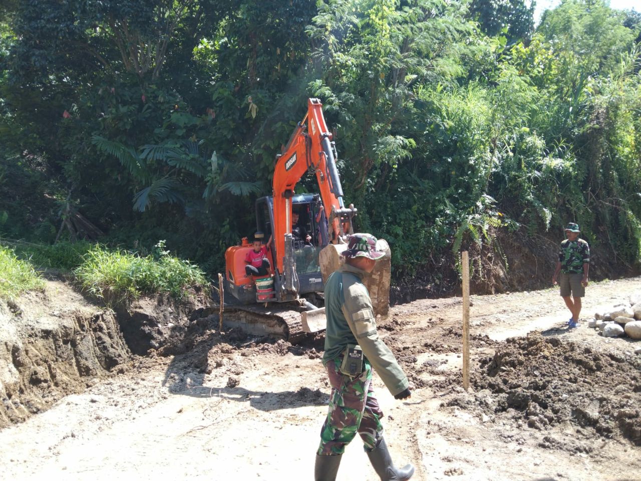 Dandim 1418/Mamuju : Peran Aktif Masyarakat Sangat Diharapkan Dalam Pelaksanaan TMMD