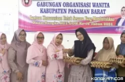 Aksi GOW Kabupaten Pasaman Barat Rayakan HUT ke-16, Bagikan Sembako bagi Warga yang Membutuhkan