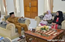 Lestarikan Bahasa Daerah, Bupati Agam Siap Berkolaborasi dengan Balai Bahasa Sumbar