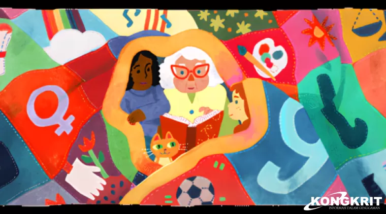 8 Maret 2024 Rayakan Hari Perempuan Nasional Bersama Google Doodle. (Foto : Dok. Istimewa)