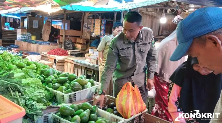 Jelang Lebaran, Pemkab Padang Pariaman Lakukan Sidak Ke Sejumlah Pasar Nagari