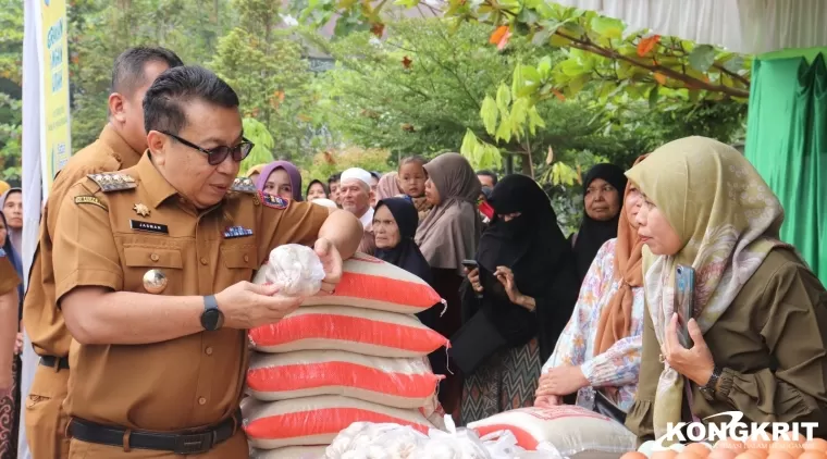Pemko Payakumbuh menggelar Pasar Murah, Kendalikan Inflasi Menjelang Hari Raya Idul Fitri 1445 H