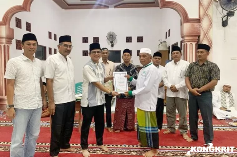 Tim IV Safari Ramadhan Pasbar Kunjungi Masjid Ussisa Alat-Taqwa Durian Tigo Batang