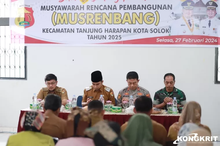 Wawako Solok Membuka Musrenbang Tingkat Kecamatan Tanjung Harapan Tahun 2024