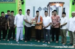Tim Safari Ramadhan Provinsi Sumatera Barat Kunjungi Masjid Raya Air Santok Kota Pariaman
