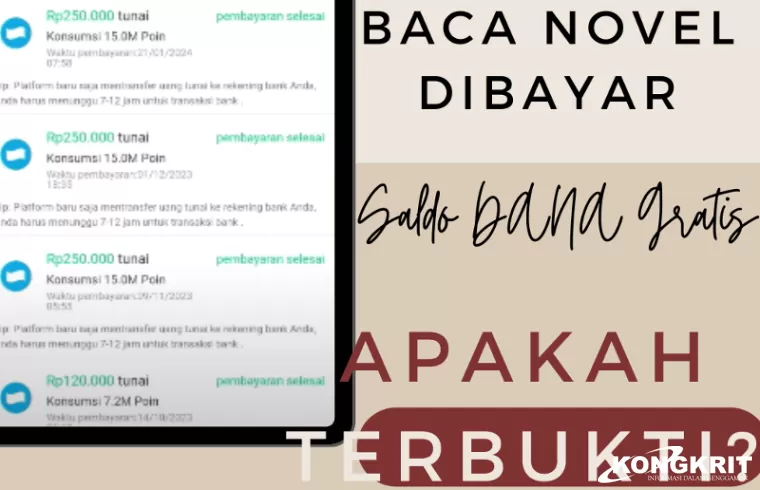 Ilustrasi Aplikasi Penghasil Uang Novelah (foto: Youtuber Naufal354/Canva)