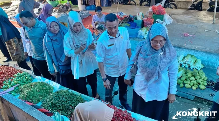 Inspeksi Pasar Nagari di Kabupaten Padang Pariaman, Stok Aman, Harga Relatif Stabil
