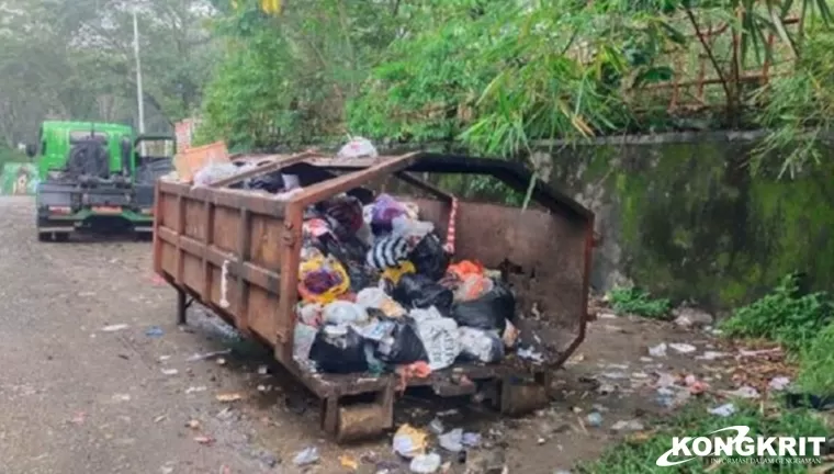 Kontainer Sampah di Taman Pramuka Tanjung Harapan Rusak, DLH Akan Laporkan ke Pihak Berwajib