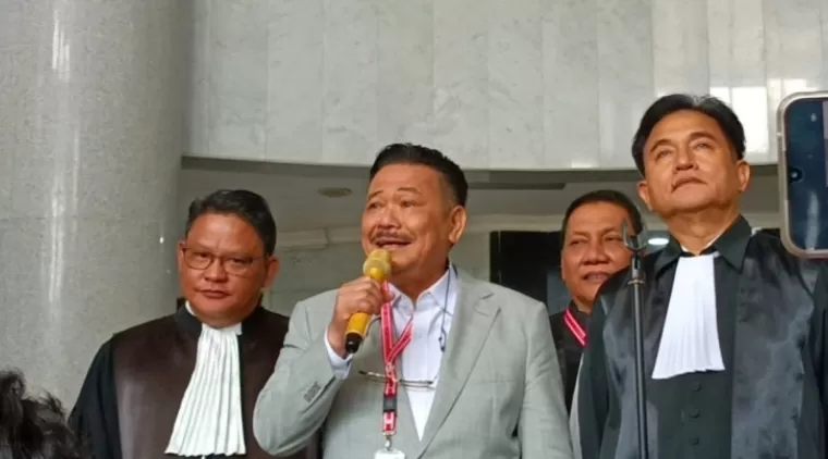 Wakil Ketua Tim Pembela Prabowo-Gibran, Otto Hasibuan. (Foto: Channel9.id)