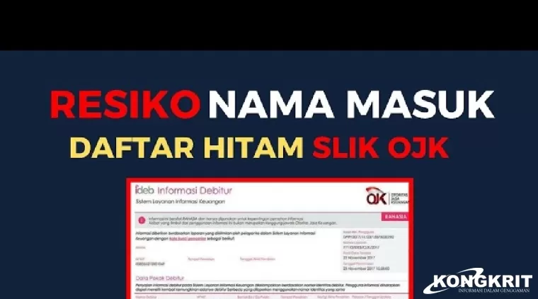 Risiko Nama Masuk Slik OJK akibat Galbay Pinjol, Awas Pengajuan Kredit Ditolak!