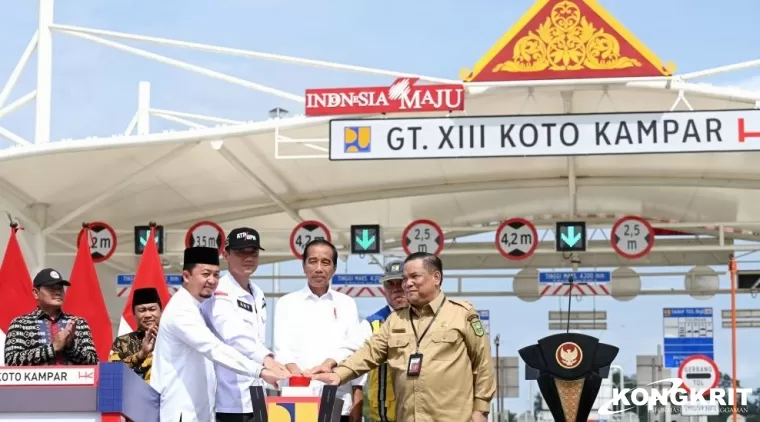 Presiden RI Resmikan Jalan Tol Pekanbaru-Padang dan Pelaksanaan IJD di Riau