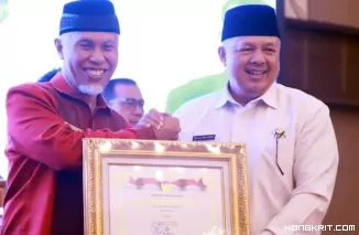 Kota Solok Raih Terbaik Pertama Penghargaan Pembangunan Daerah Tahun 2024 Kategori Kota di Sumbar