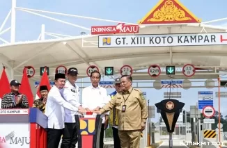 Presiden RI Resmikan Jalan Tol Pekanbaru-Padang dan Pelaksanaan IJD di Riau