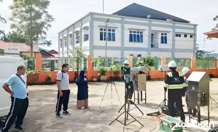 DLH Kota Solok Lakukan Pemantauan Kualitas Udara dengan Metode Manual Aktif