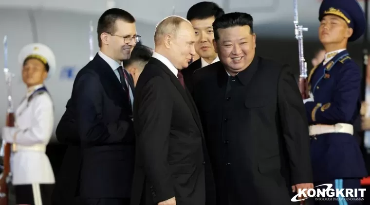 Inilah 3 Alasan Dibalik Pertemuan Vladimir Putin dan Kim Jong Un di Korea Utara. (Foto : Dok. Istimewa)