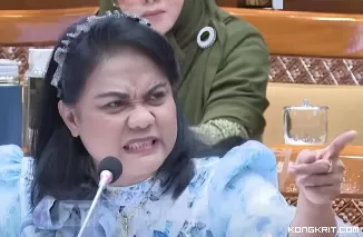 Anita Jacoba Gebrak Meja, Tantang KPK Periksa Dana Kemendikbud, Nadiem Makarim Kebakaran Jenggot. (Foto : Dok. Istimewa)