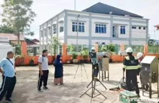 DLH Kota Solok Lakukan Pemantauan Kualitas Udara dengan Metode Manual Aktif