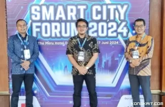 Dorong Inovasi Digital, Diskominfo Kota Pariaman Ikuti Forum Smart City 2024 di Bali