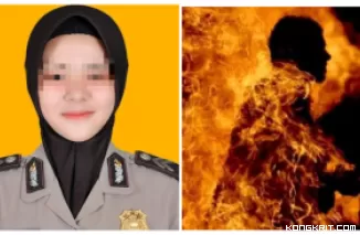 Gara-Gara Judi Online, Anggota Polri Tewas Setelah Dibakar Istri. (Foto : Dok. Kongkrit.com)