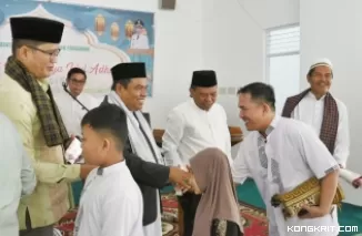 Laksanakan Shalat Idul Adha 1445 H di Masjid Raya Padang Pariaman, Suhatri Bur Ajak Masyarakat Maknai Ibadah Qurban