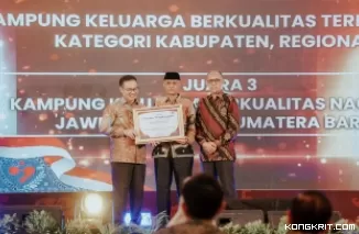 Nagari Jawi-Jawi Kabupaten Solok Raih 2 Penghargaan Sekaligus untuk Kampung Keluarga Berkualitas