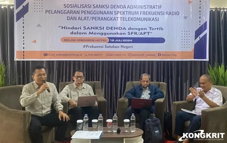 Balmon SFR Gelar Sosialisasi Sanksi Administratif untuk Pelanggaran Penggunaan Frekuensi Radio