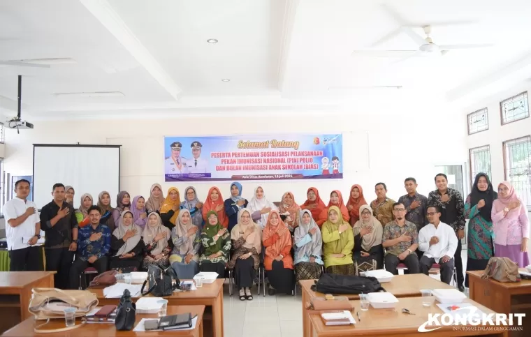 Dinas Kesehatan Kota Solok Siap Sukseskan PIN Polio Anak di Sekolah