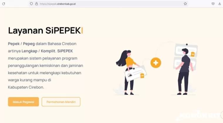 Pemkab Cirebon dengan SiPEPEK-nya, Emang Gak Ada Ide Lain (Foto : Dok. Pemkab Cirebon)