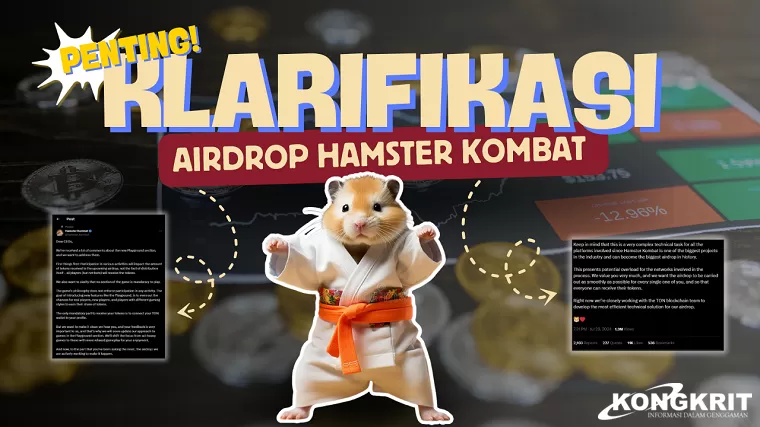 Penjelasan Lengkap Tentang Klarifikasi Hamster Combat, Jadwal Listing dan Airdrop! (Foto: Dok.Kongkrit.com)